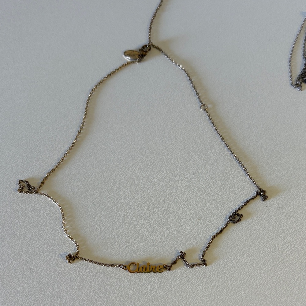 Gold and Silver Women's Necklace